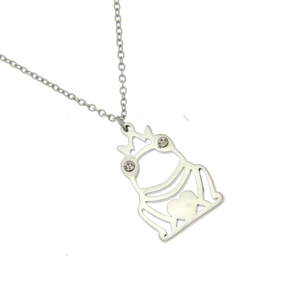 Ranocchio 3104 - Collana Fine in Acciaio - Ranocchio 3104 - Collana Fine in Acciaio