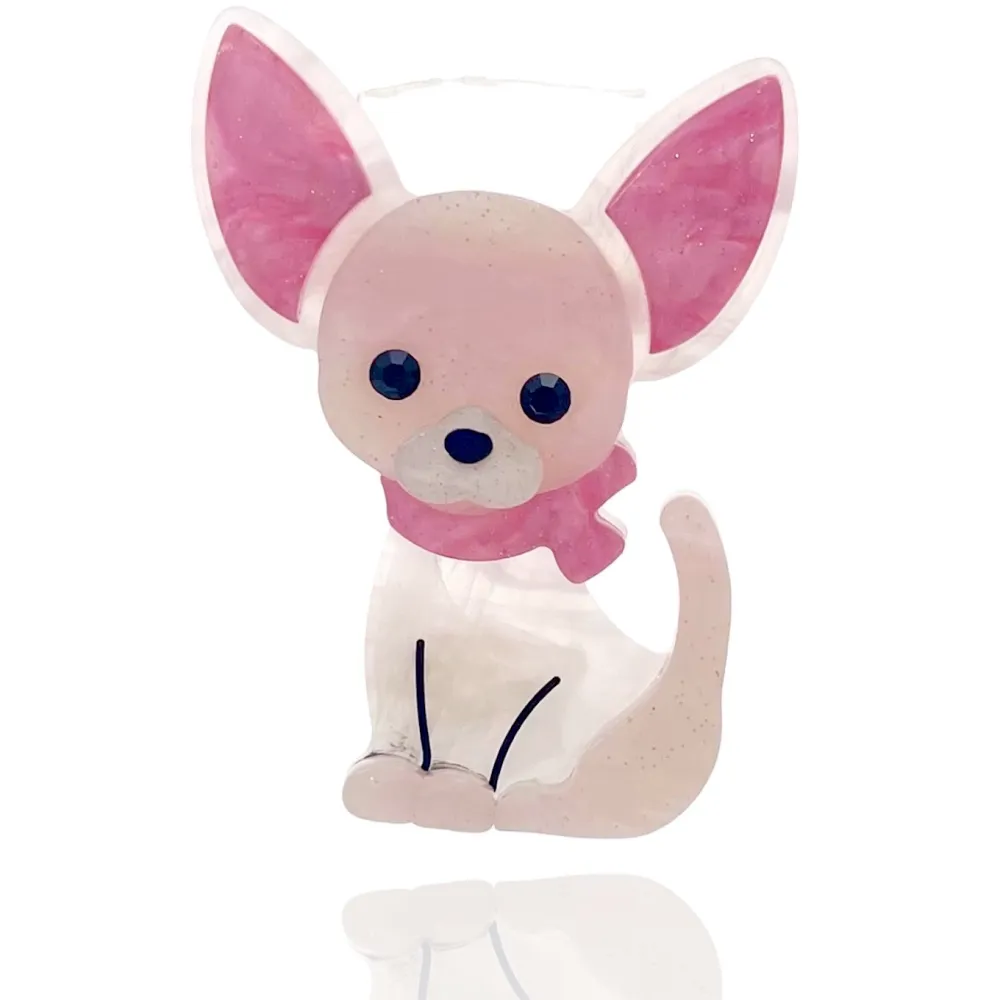 Cane Chiwawa-Spilla in Resina - SPM-0944