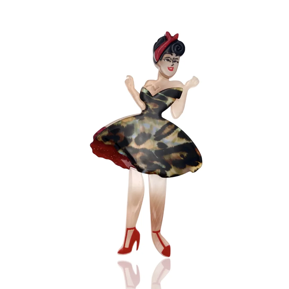 Donna-Spilla Moda in Resina - SPM-1026
