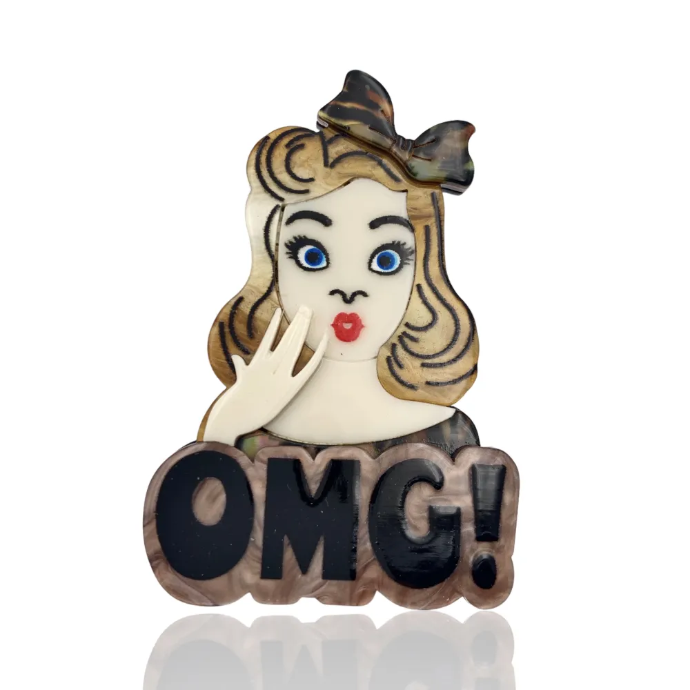 Donna OMG-Spilla Moda in Resina - SPM-1030