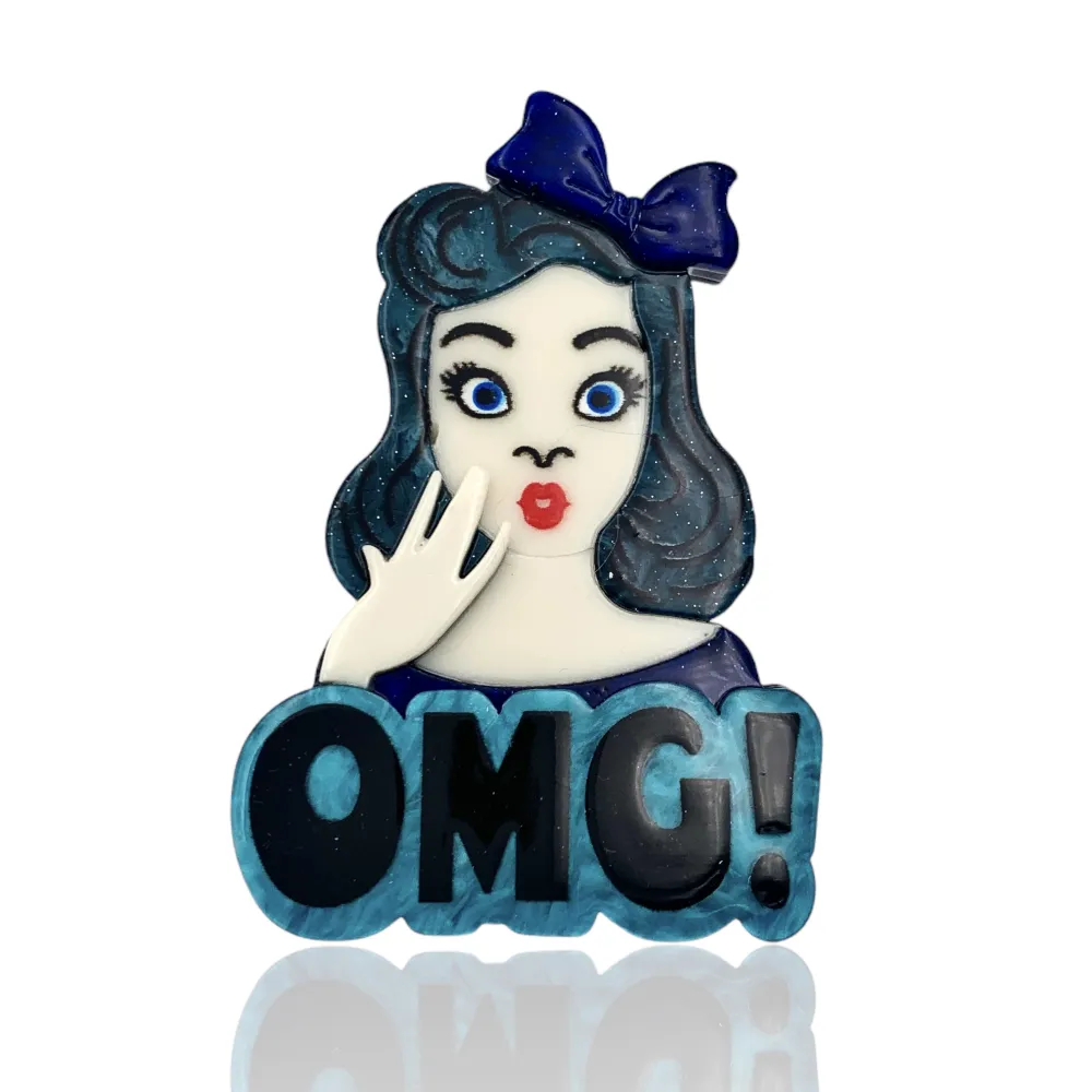 Donna OMG-Spilla Moda in Resina - SPM-1030
