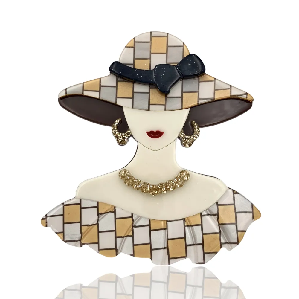 Donna-Spilla Moda in Resina - SPM-1031