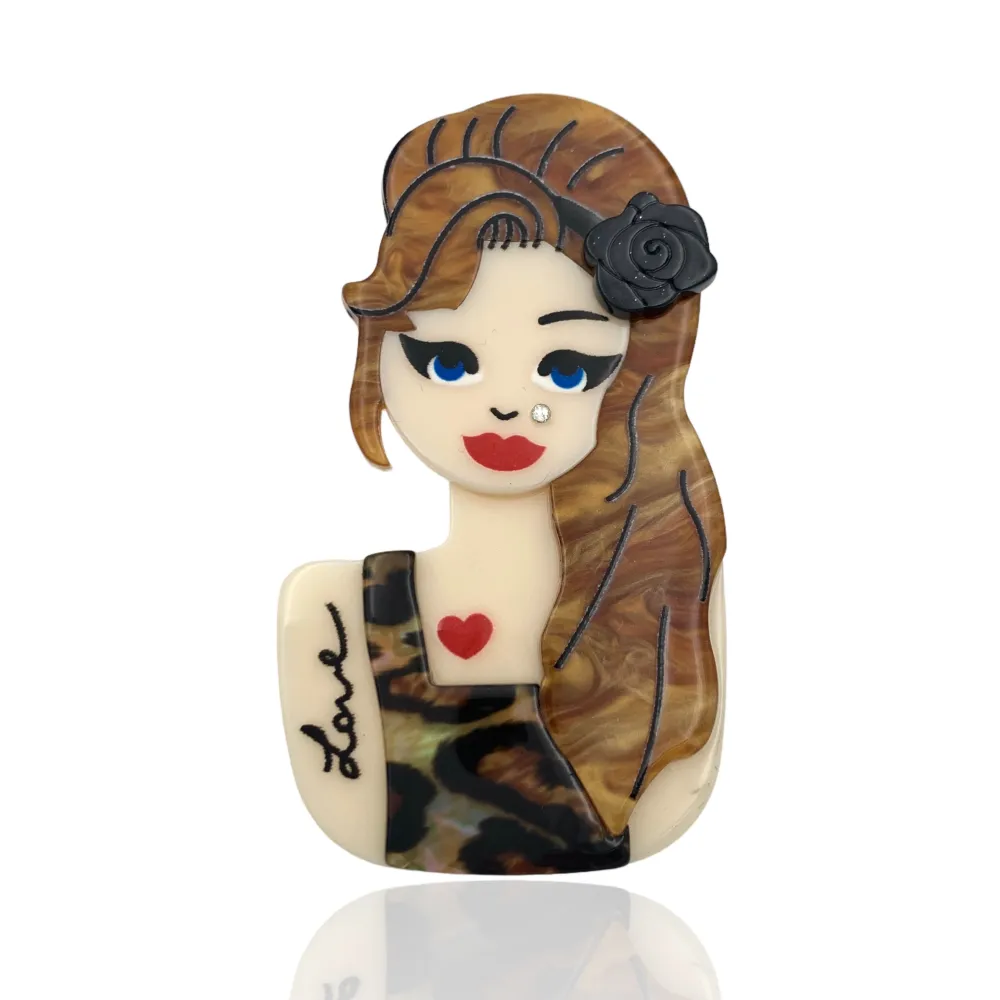 Donna-Spilla Moda in Resina - SPM-1032