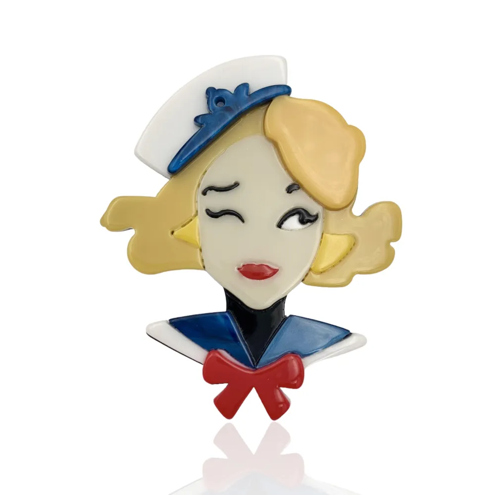 Donna-Spilla Moda in Resina - SPM-121-68