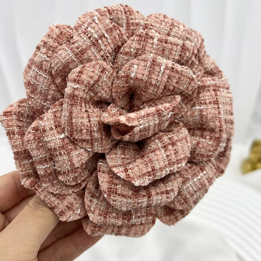 Fiore Grande-12pz Spille in Tessuto - SPM-143-20