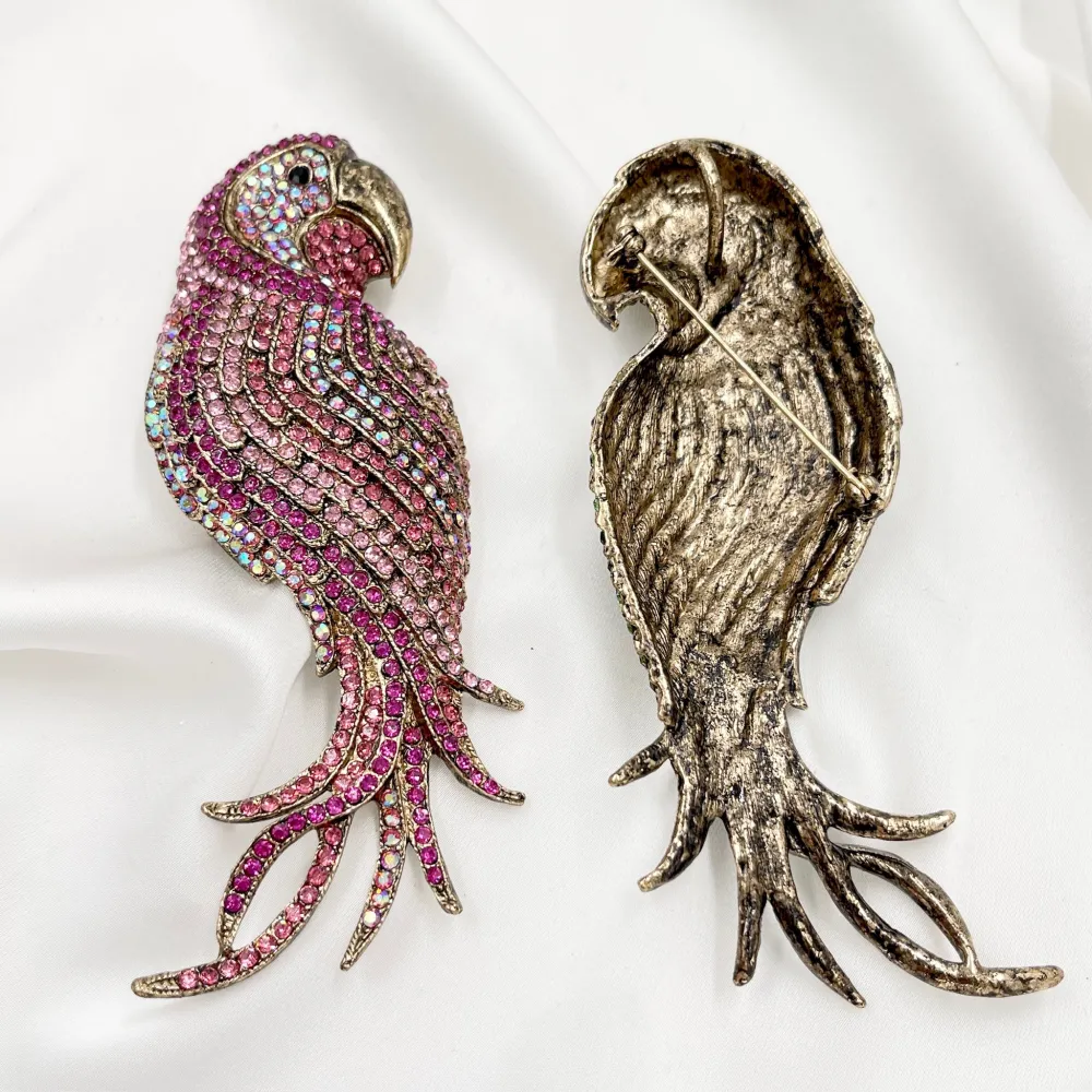 pappagallo Grande-Spilla Media in Metallo - SPM-312-337