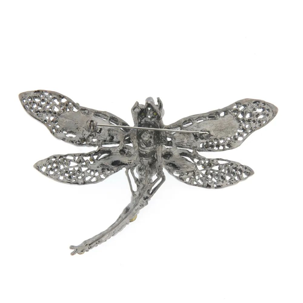 Spilla Grossa con Pietre Colorate - SPM-321-197 10mm