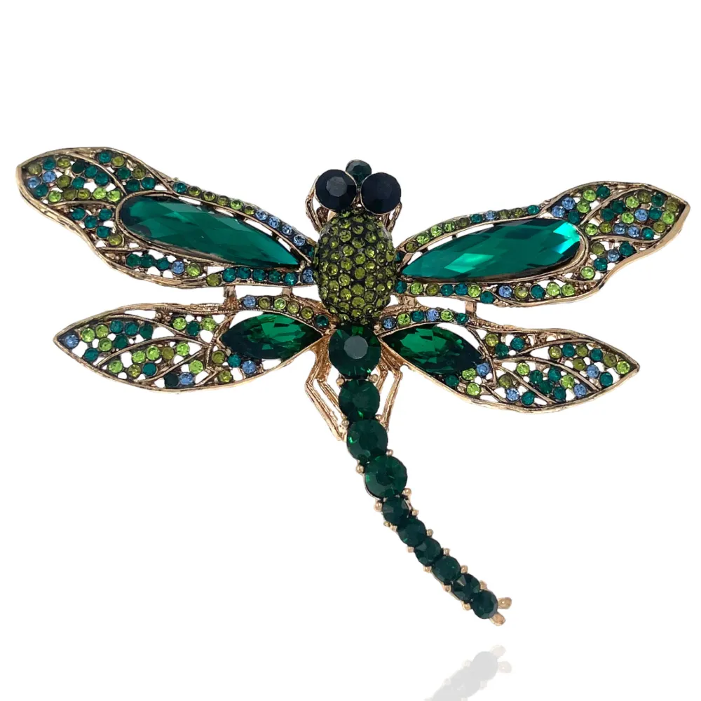 Spilla Grossa con Pietre Colorate - SPM-321-197 10mm