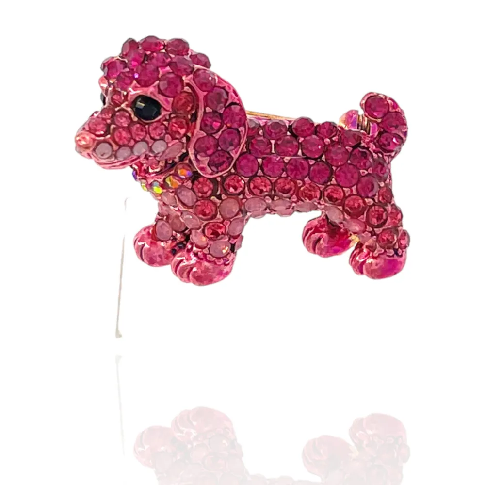 Cagnolino-Spilla in Metallo - SPM-321-374