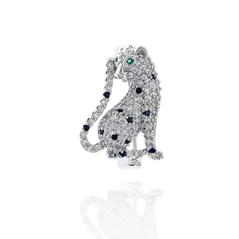 Pantera-Spilla Piccola con Zirconia - SPM-506-204 Pantera