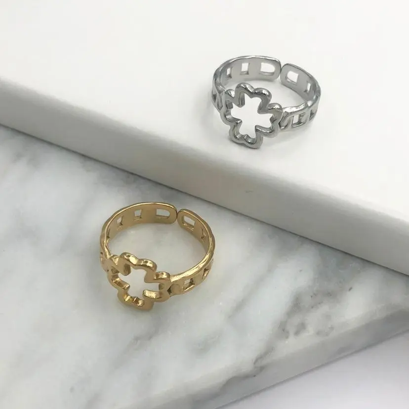 Modelli Assortiti-36pz Anelli regolabili in Acciaio - AAR413-720