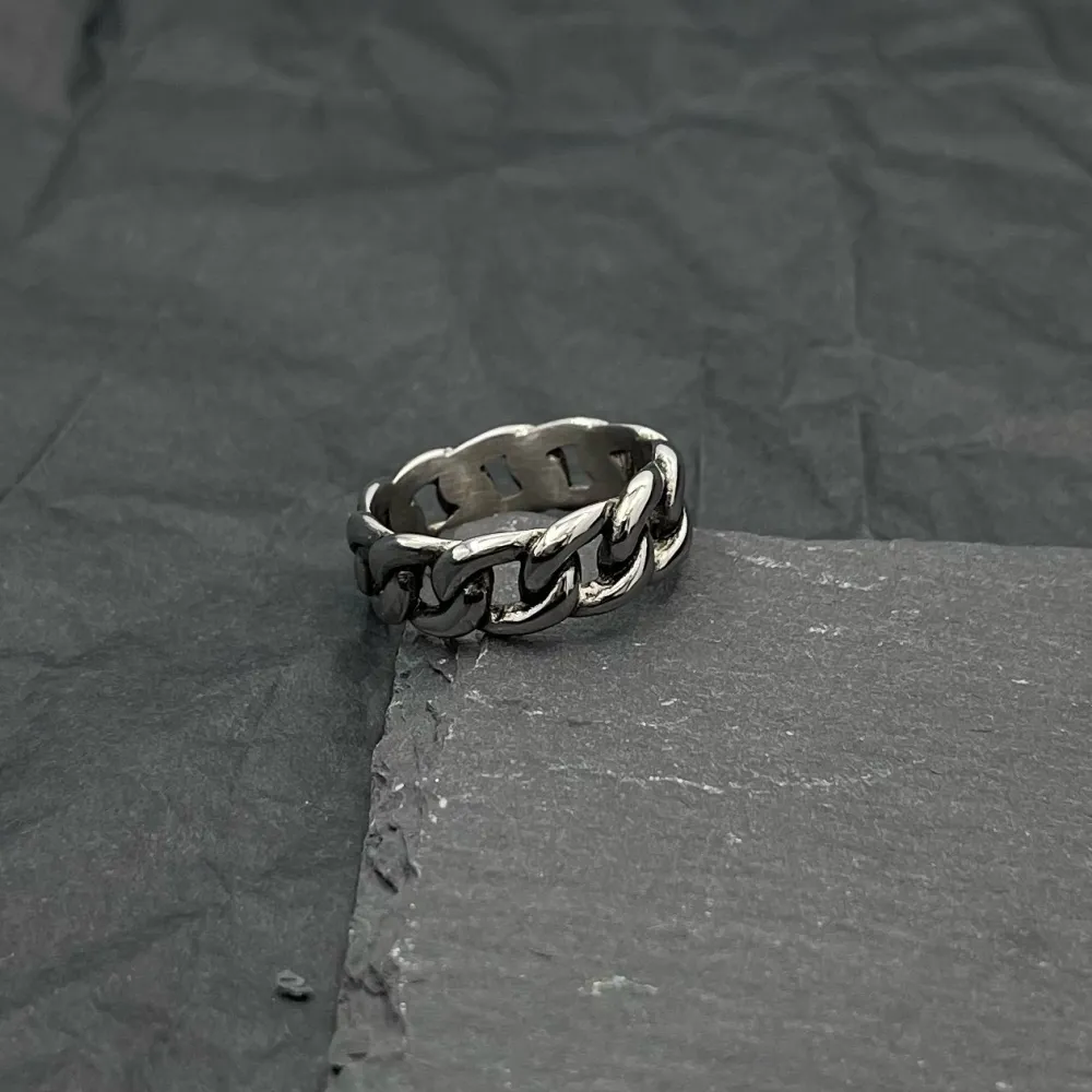 Catena-Anello in Acciaio con Misure - AAU-105-137