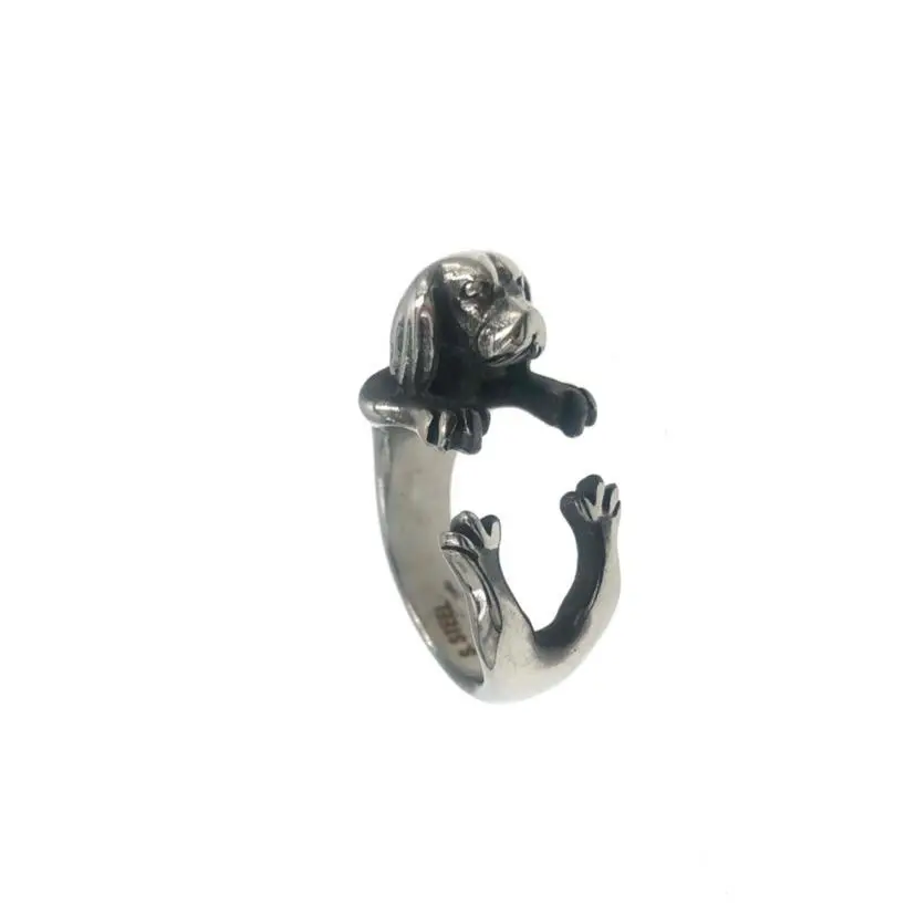 Cane-12 pz Anelli in Acciaio - AAU-518-07