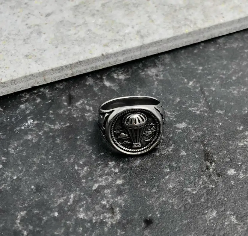 Mongolgiera-12pz Anelli in Acciaio - AAU518-152