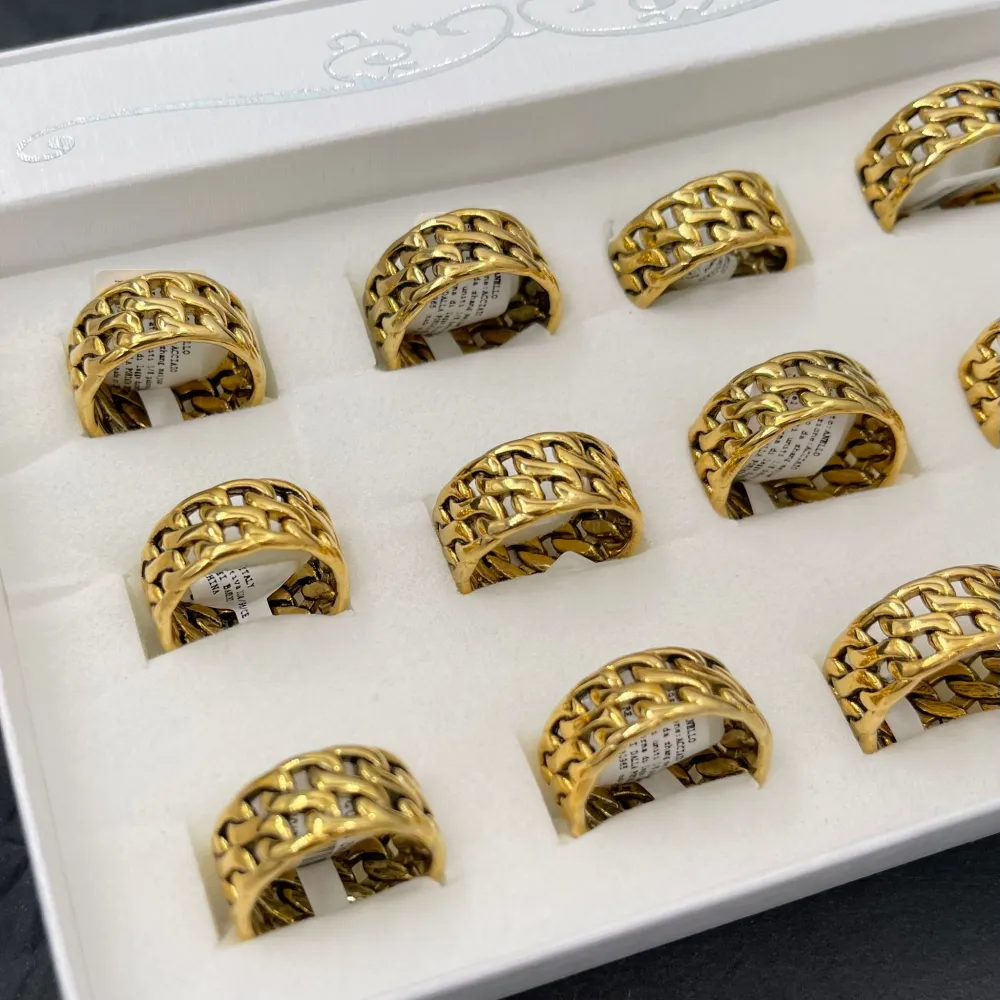 Catena-Anello in Acciaio con Misure - AAU-F130F140 Catena