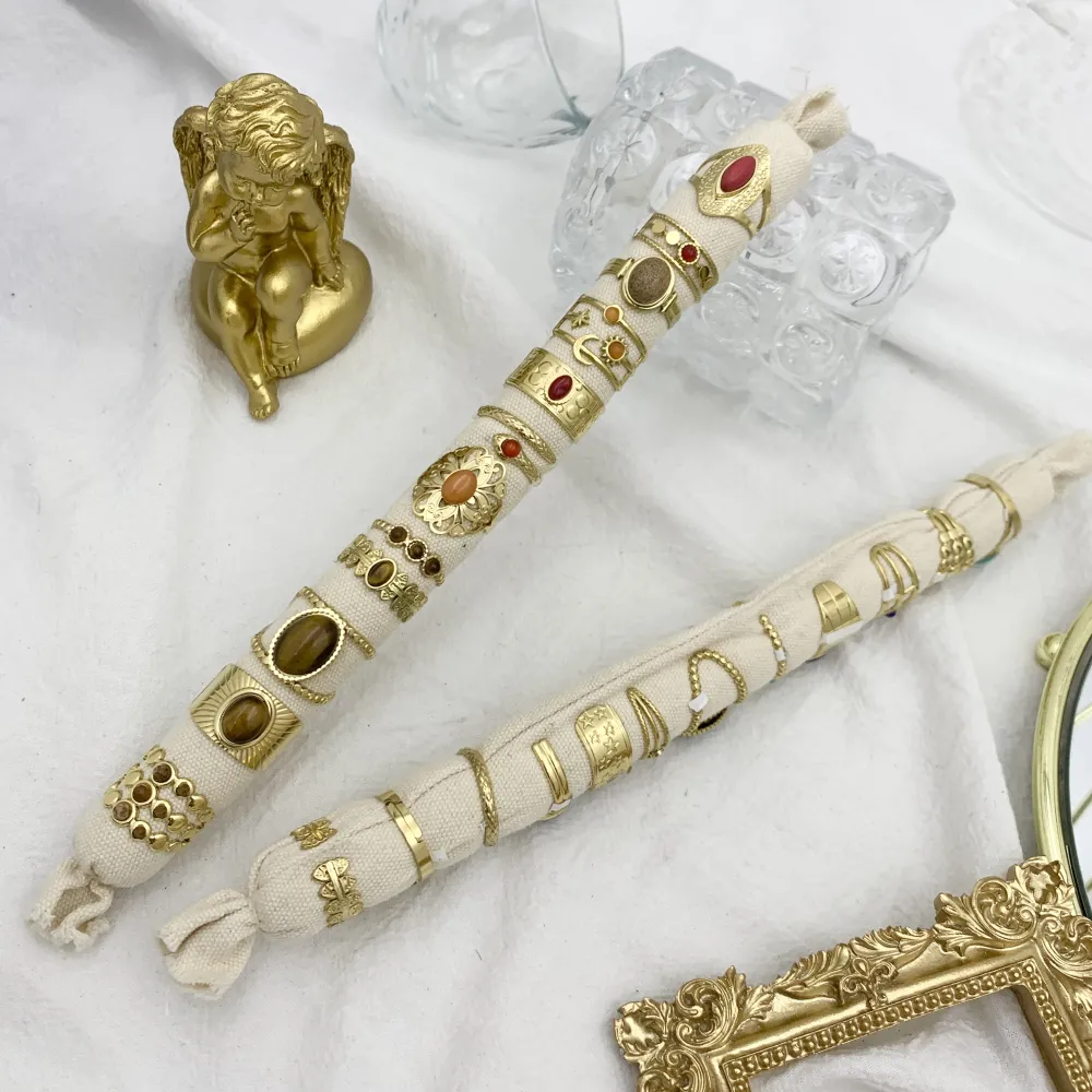 Mix Modelli Colorati-12pz Anelli in Acciaio - APA-732-119