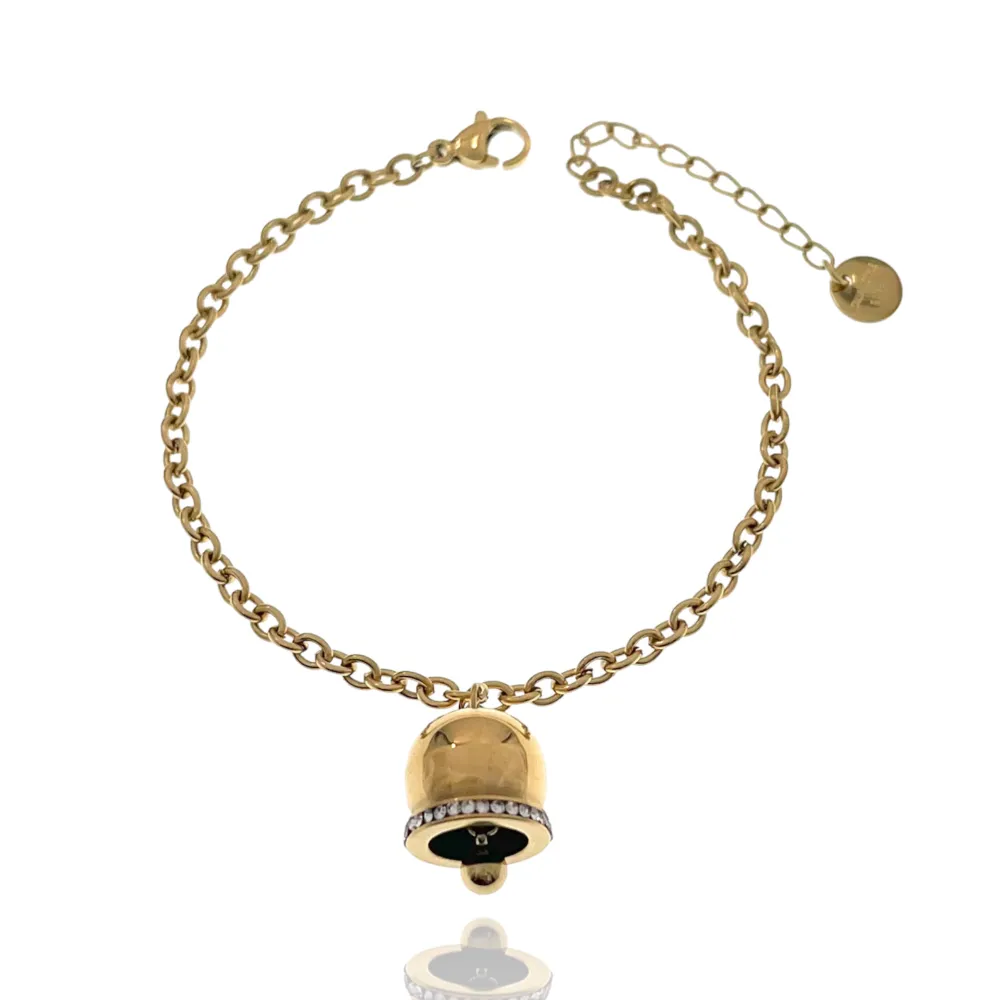 Campanello-Bracciale in Acciaio - BAC-103-AA2357B