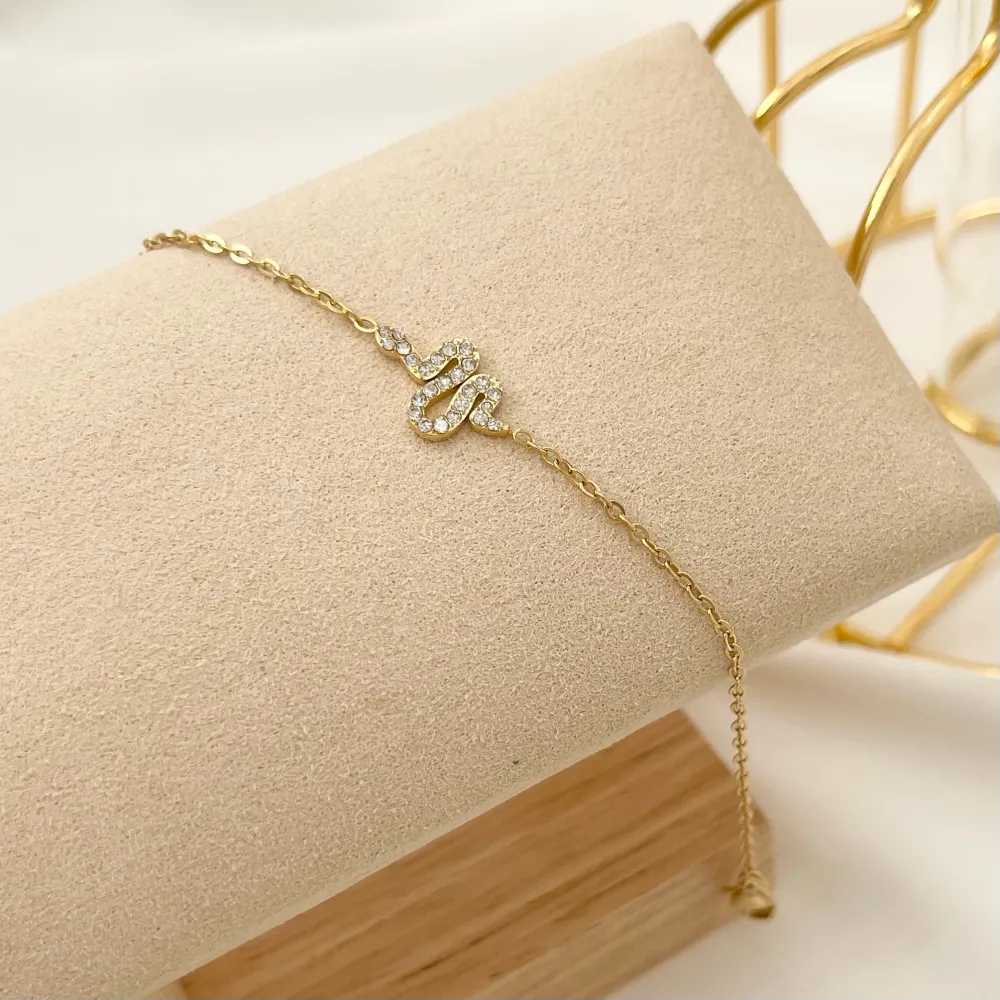 Serpente-Bracciale in Acciaio - BAC-103-AA30B