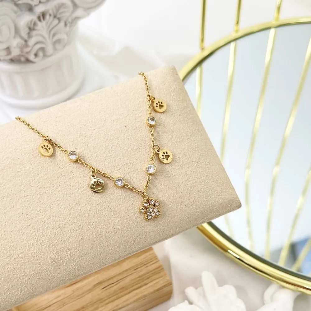 Zampa -Bracciale in Acciaio con Chiusura - BAC-103-AA3471B