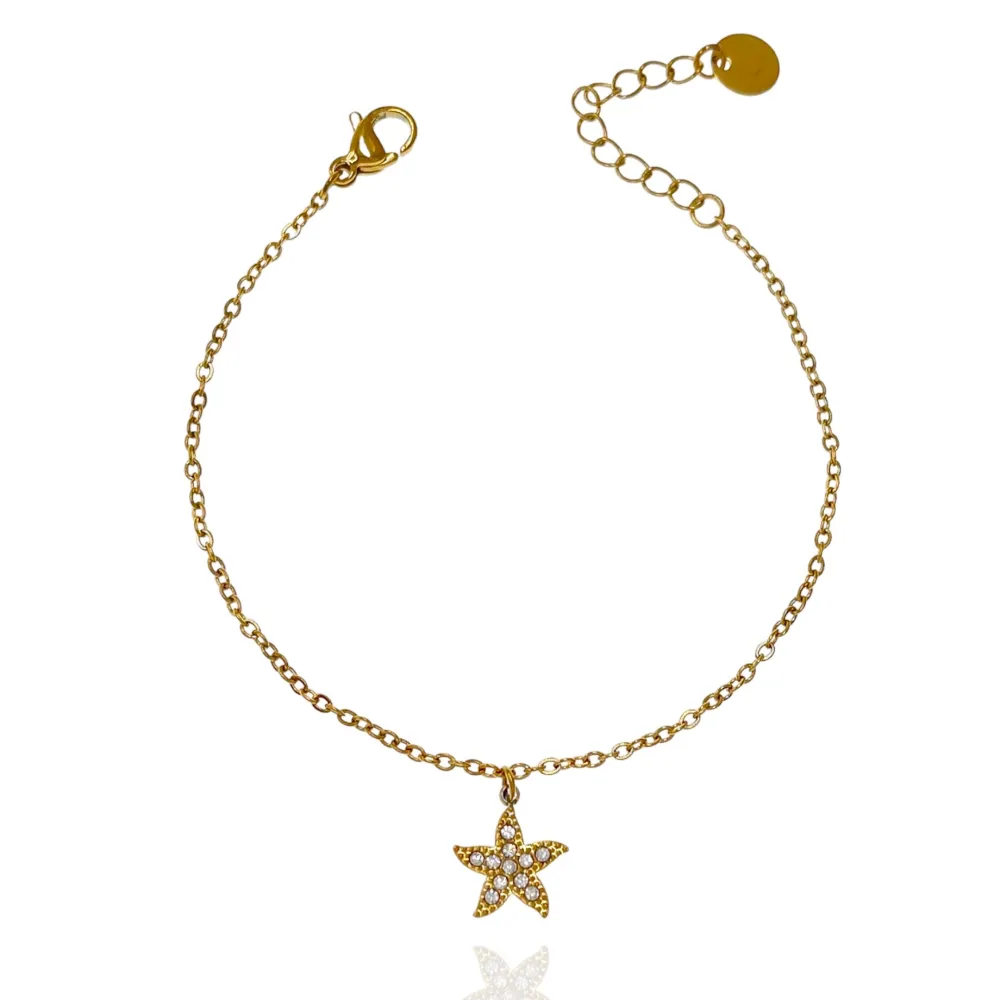 Stella Marina-Bracciale in Acciaio con Chiusura - BAC-103-AA3489B