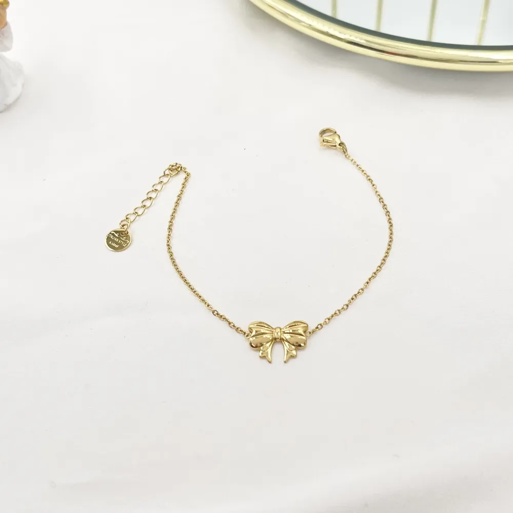 Fiocco-Bracciale in Acciaio - BAC-103-AA3895B