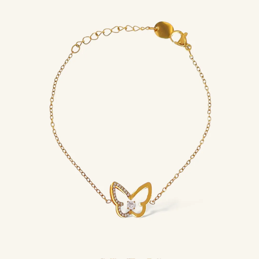 Farfalla-Bracciale in Acciaio - BAC-103-AA4104B