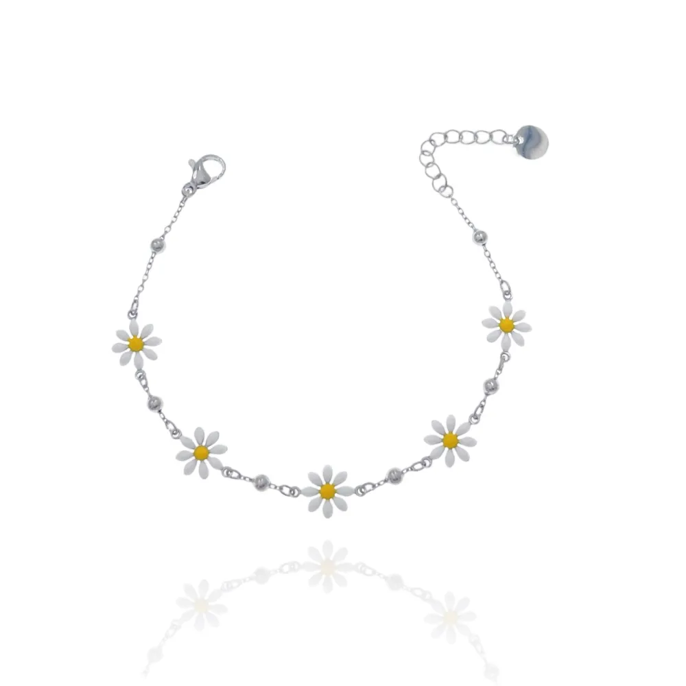 Margherita Smaltata-Bracciale in Acciaio - BAC-103-AA4106B