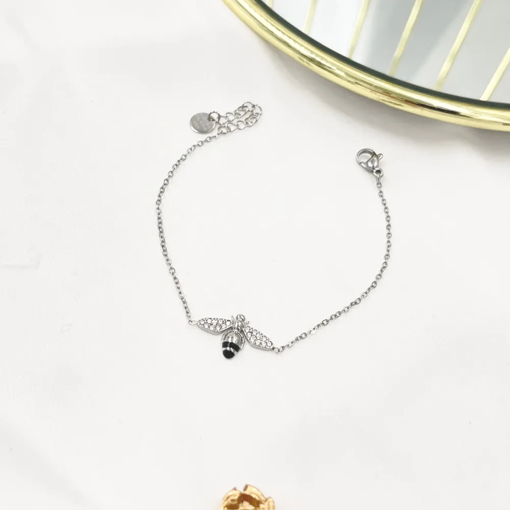 Ape-Bracciale in Acciaio con Chiusura - BAC-103-AA4184B