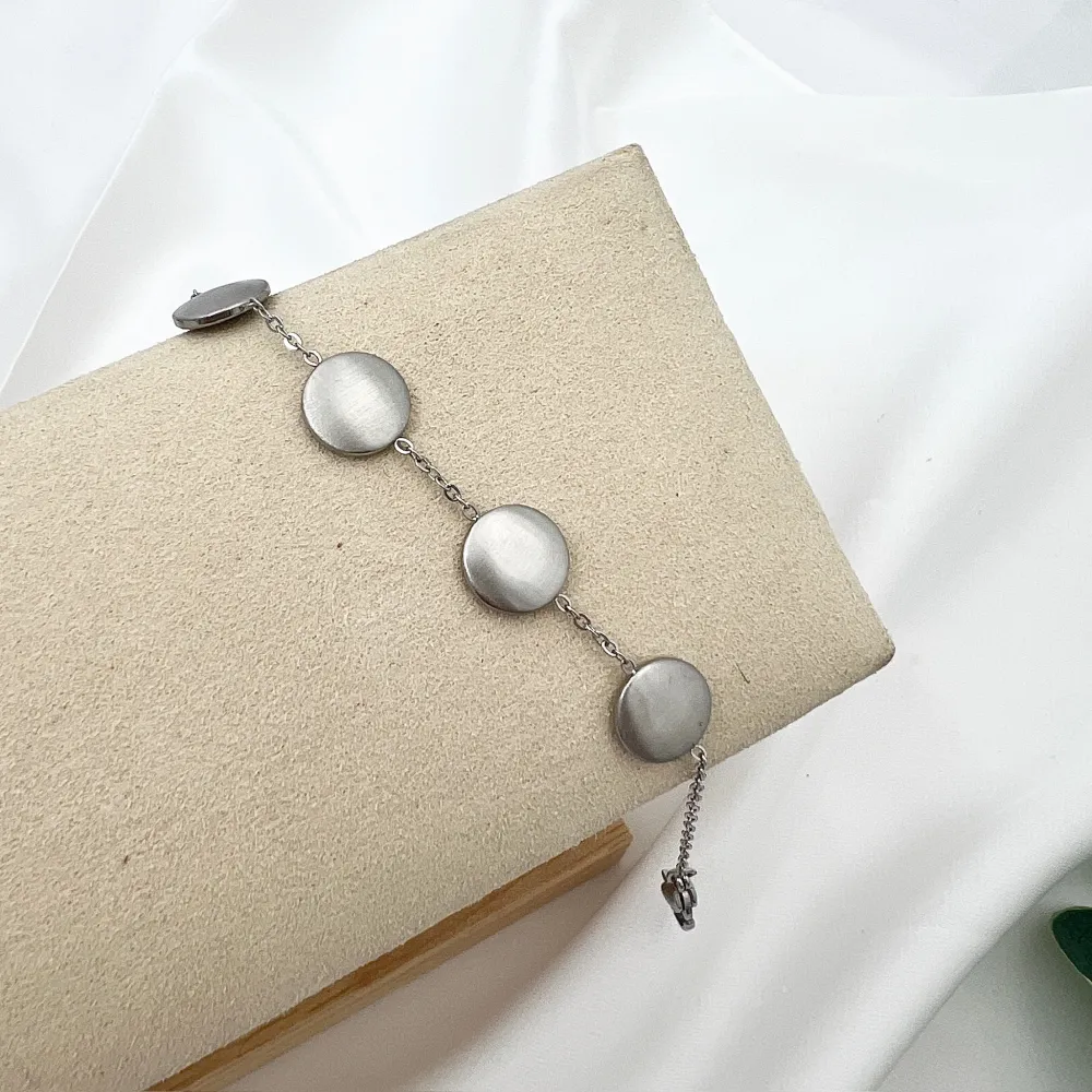 Tondo -Bracciale in Acciaio - BAC-103-AA4288B