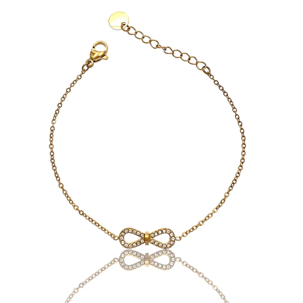 Fiocco-Bracciale in Acciaio - BAC-103-AA4300B