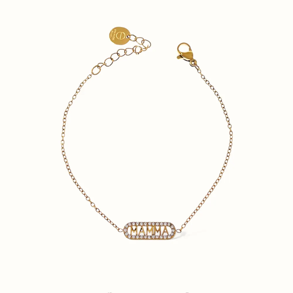 Mamma-Bracciale in Acciaio - BAC-103-AA4369N