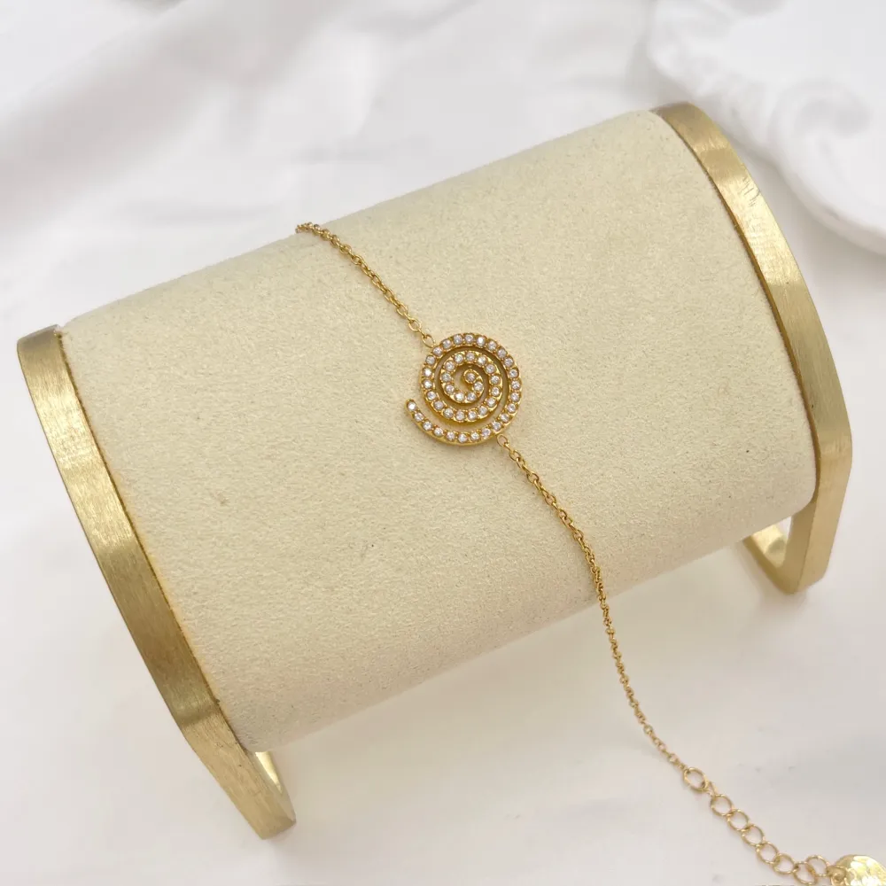 Chiocciola-Bracciale in Acciaio - BAC-103-AA5650B