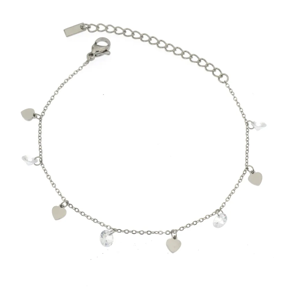 BAC-Cuorecini e e P.luci 5324-Bracciale in Acciaio - BAC413-1285