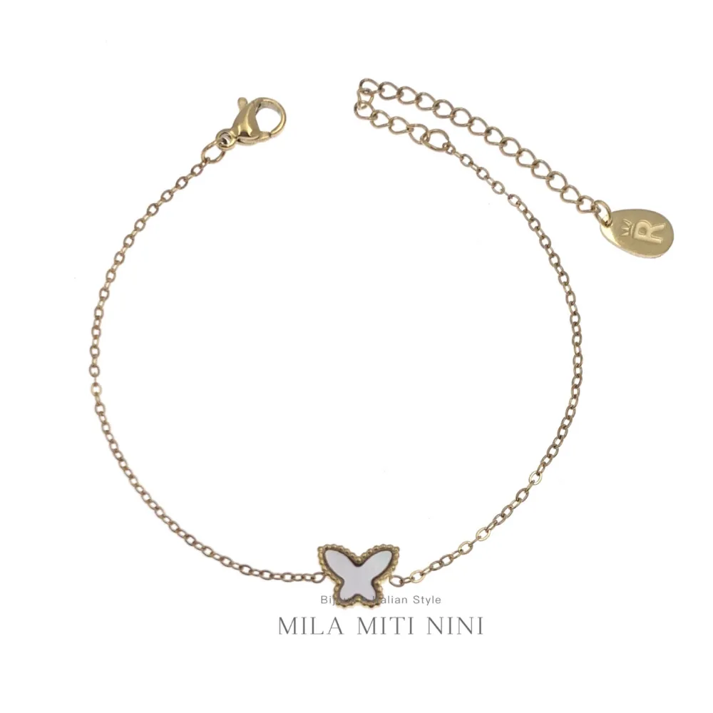 Farfalla -Bracciale in Acciaio con Chiusura - BAC-413-1762