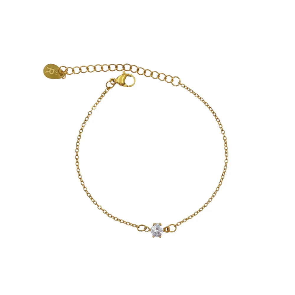 Punto Luce 5mm a 6Griffe-Bracciale in Acciaio con Chiusura - BAC-413-1804