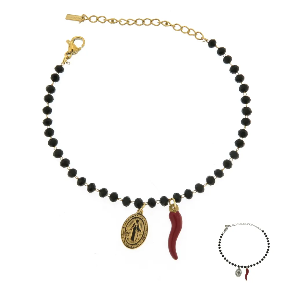 BAC7217-Rosario Cornino Madonna- Bracciale in Acciaio - BAC-413-2022