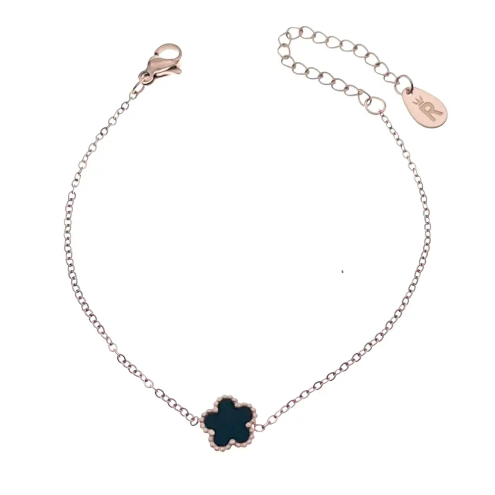 Fiore Margherita-Bracciale in Acciaio con Chiusura - BAC-413-255