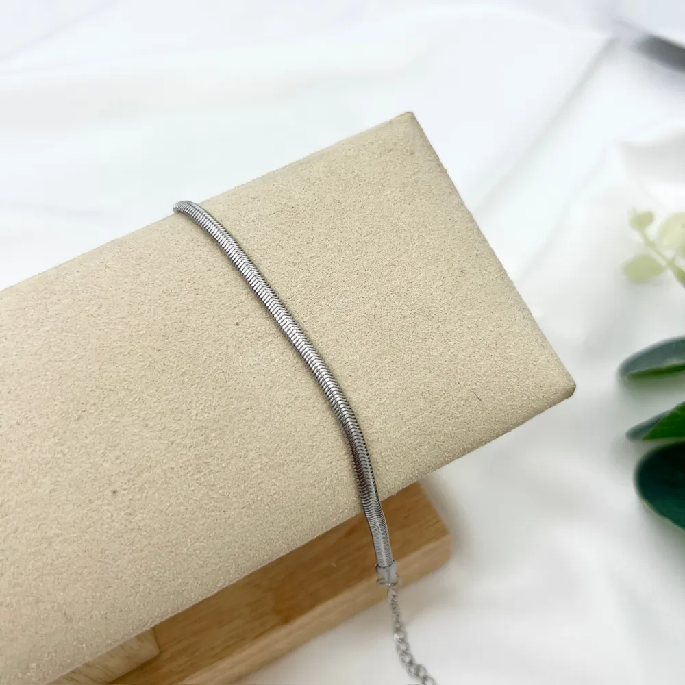 Serpente 3mm -Bracciale in Acciaio - BAC-413-3126