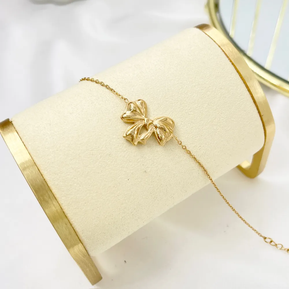 Fiocco-Bracciale in Acciaio - BAC-413-3145