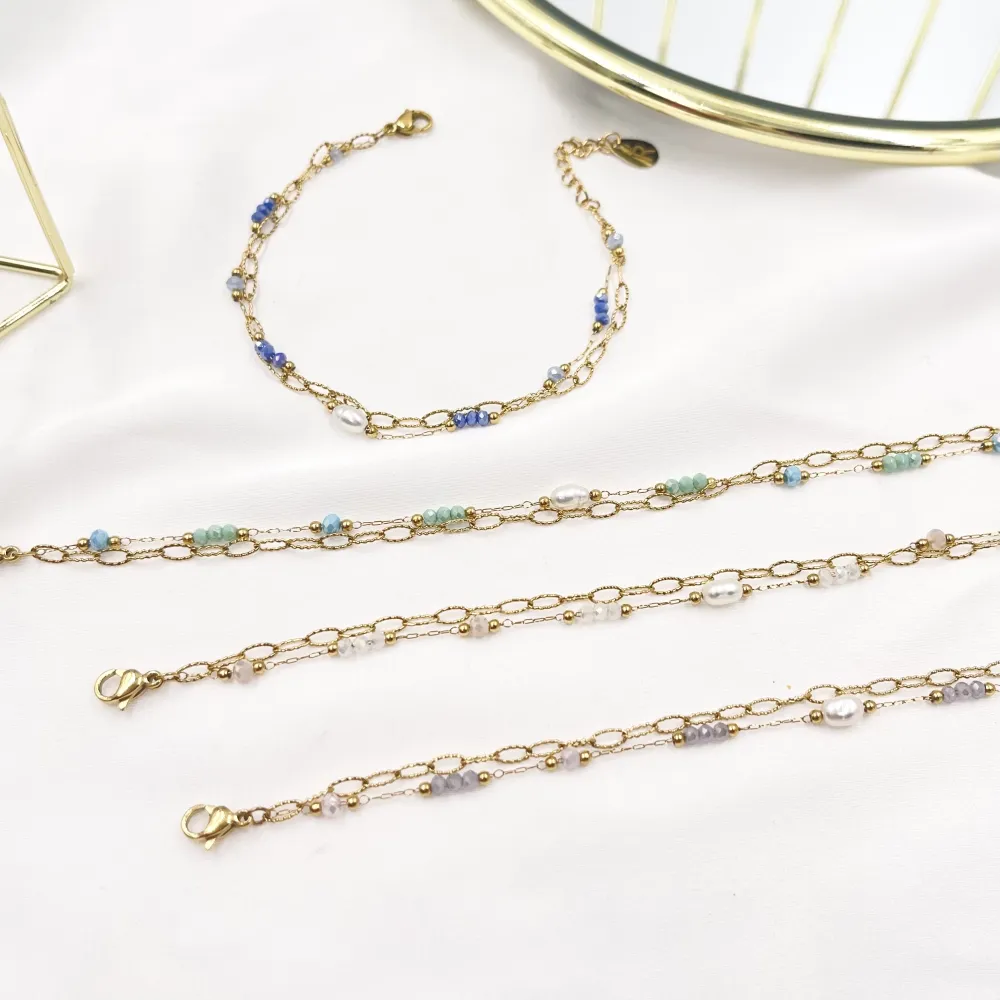 Perine-Bracciale in Acciaio con Chiusura - BAC-736-16