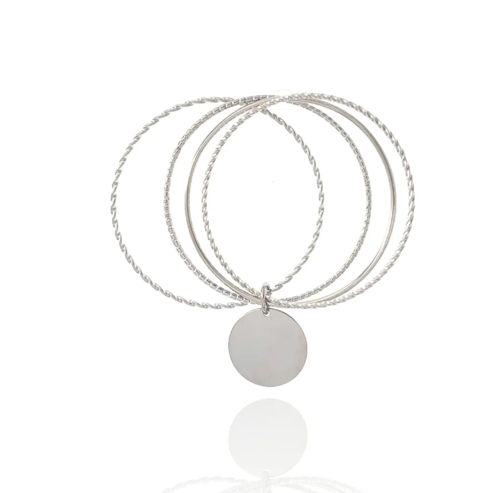 Tondo-Bracciali Multifili Rigidi in Acciaio - BAR-103-AA3365B 3366