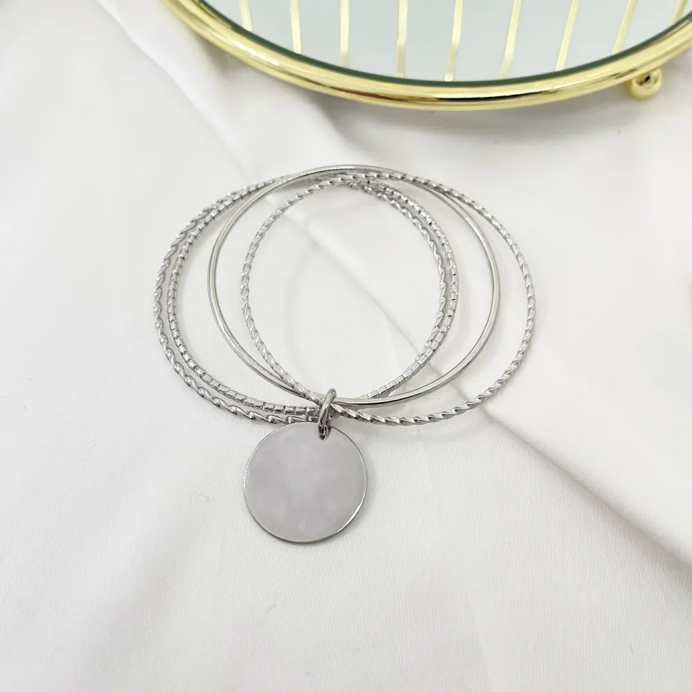 Tondo-Bracciali Multifili Rigidi in Acciaio - BAR-103-AA3365B 3366