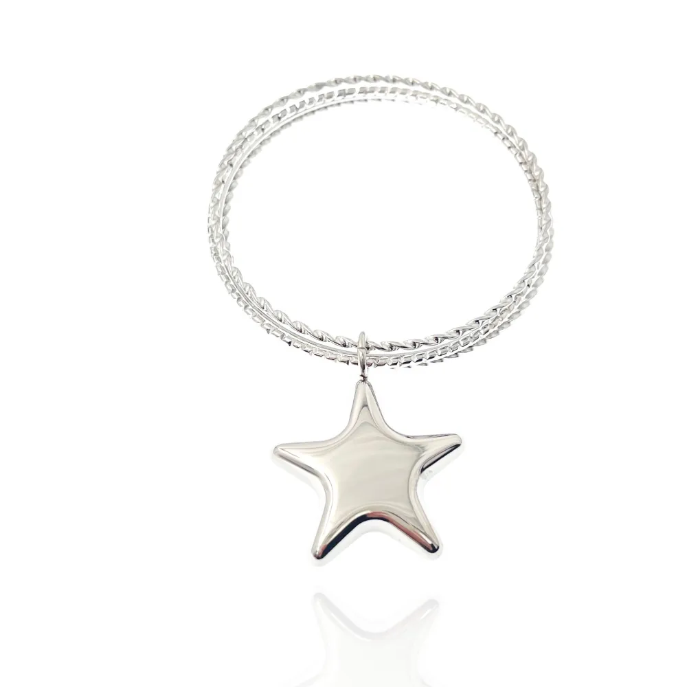 Stella-Bracciali Multifili Rigidi in Acciaio - BAR-103-AA3367B