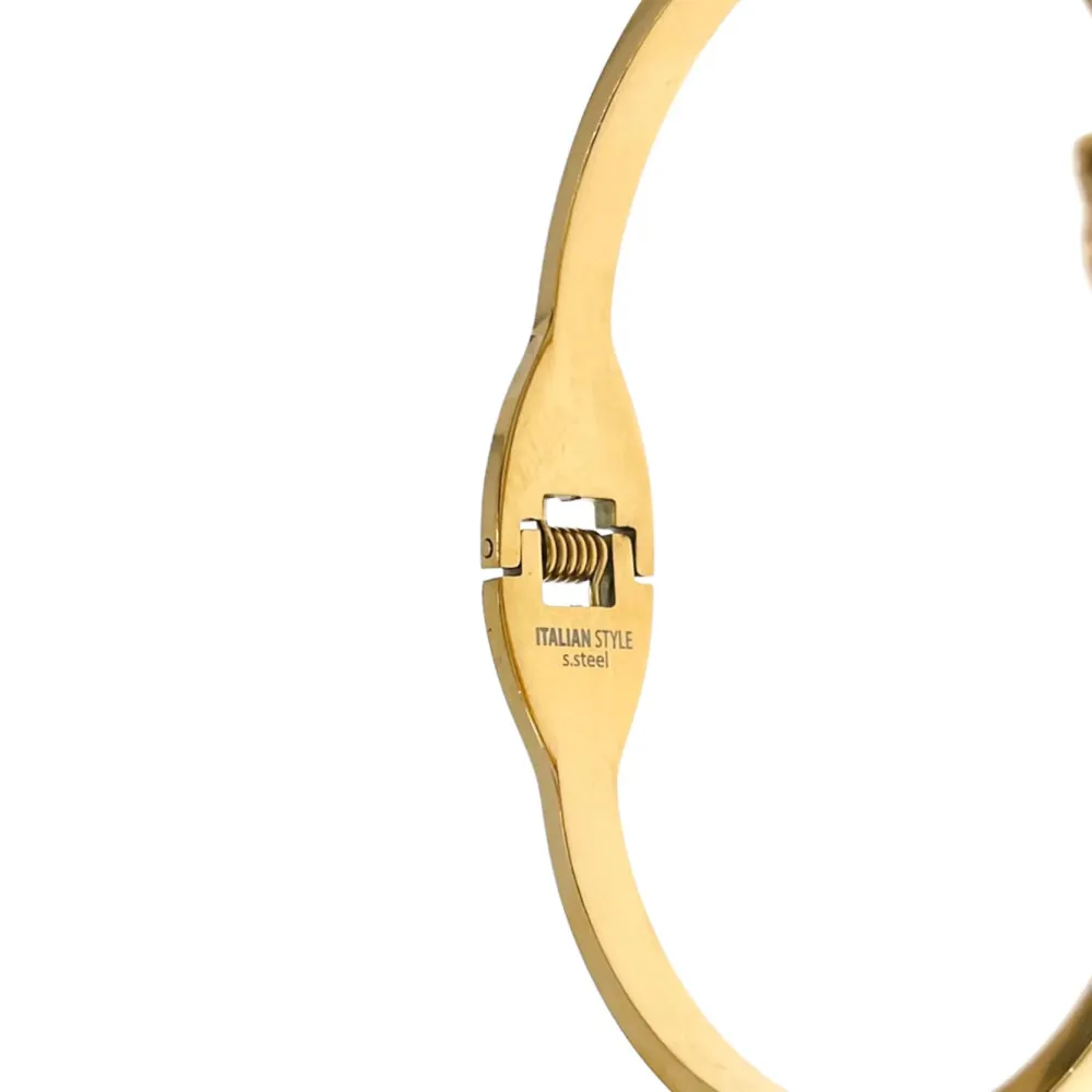 Pantera-Bracciale Rigido in Acciaio - BAR-413-1641