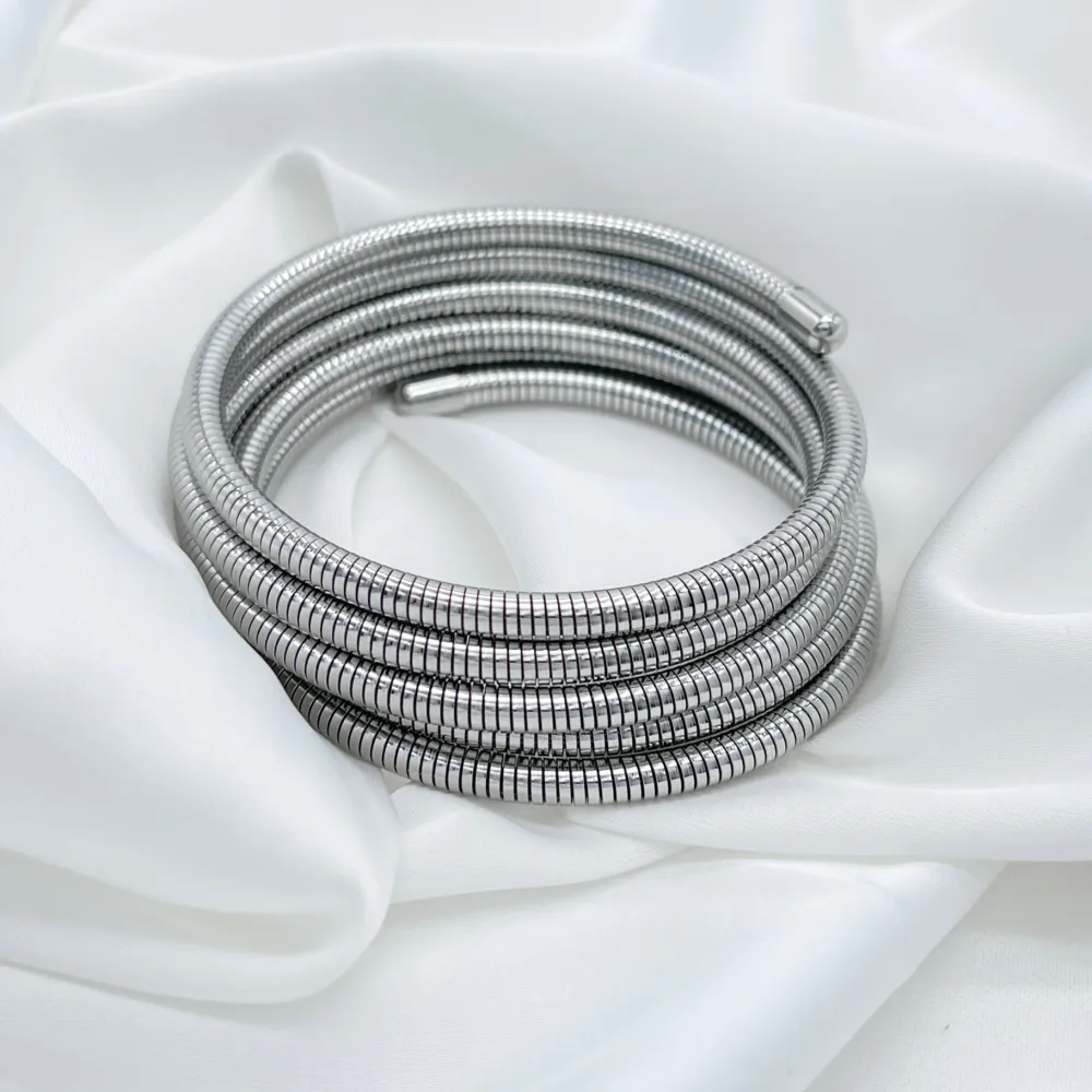 Multifilo  -Bracciale Rigido in Acciaio - BAR-413-3122