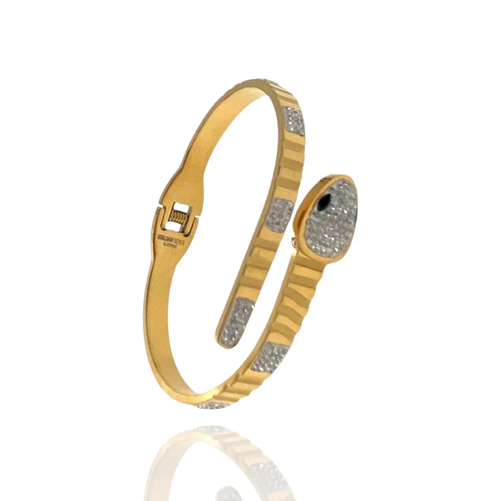 Serpente-Bracciale Rigido in Acciaio - BAR-413-S1356