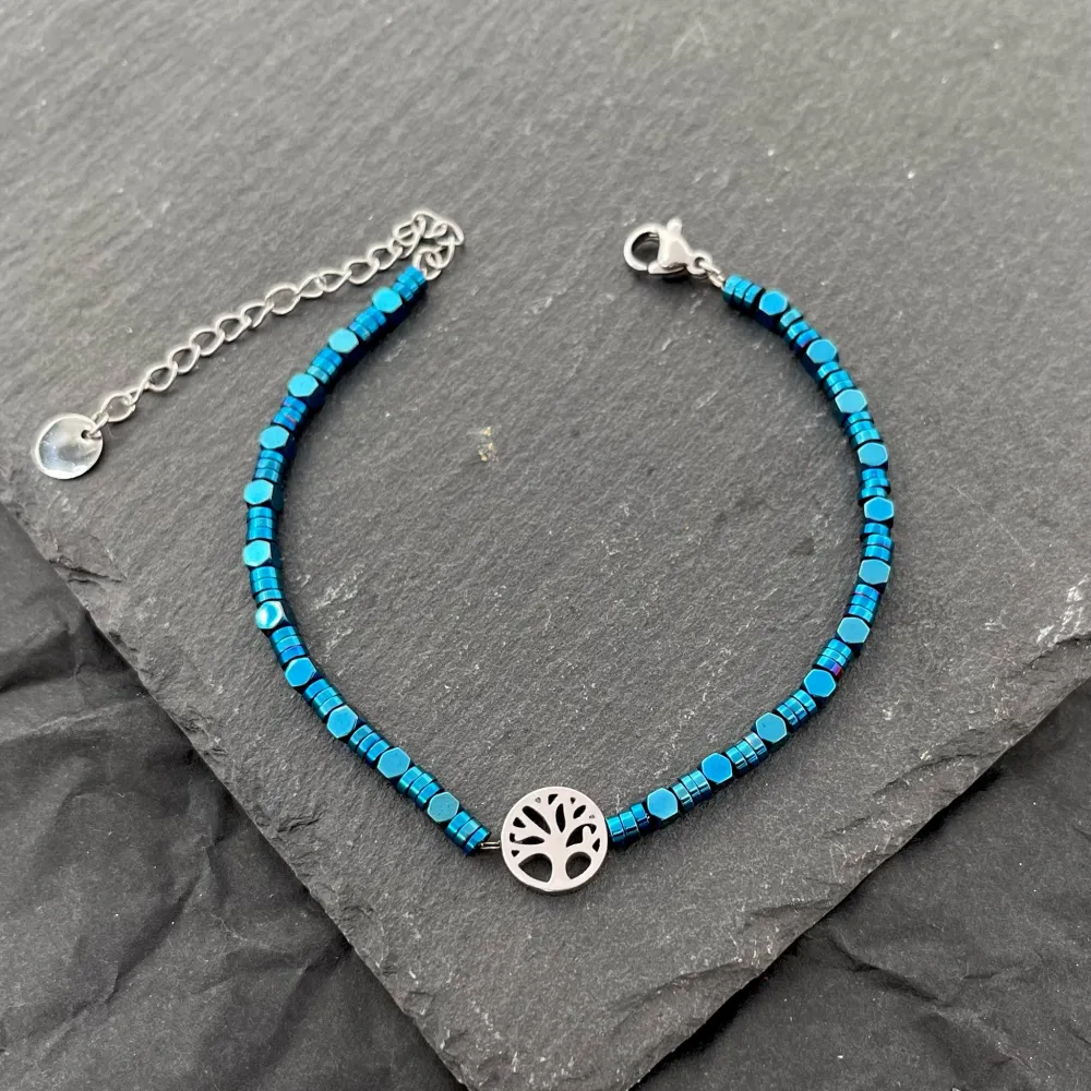 Albero della Vita-Bracciale in Acciaio da Uomo - BAU-103-AA2516B 4mm