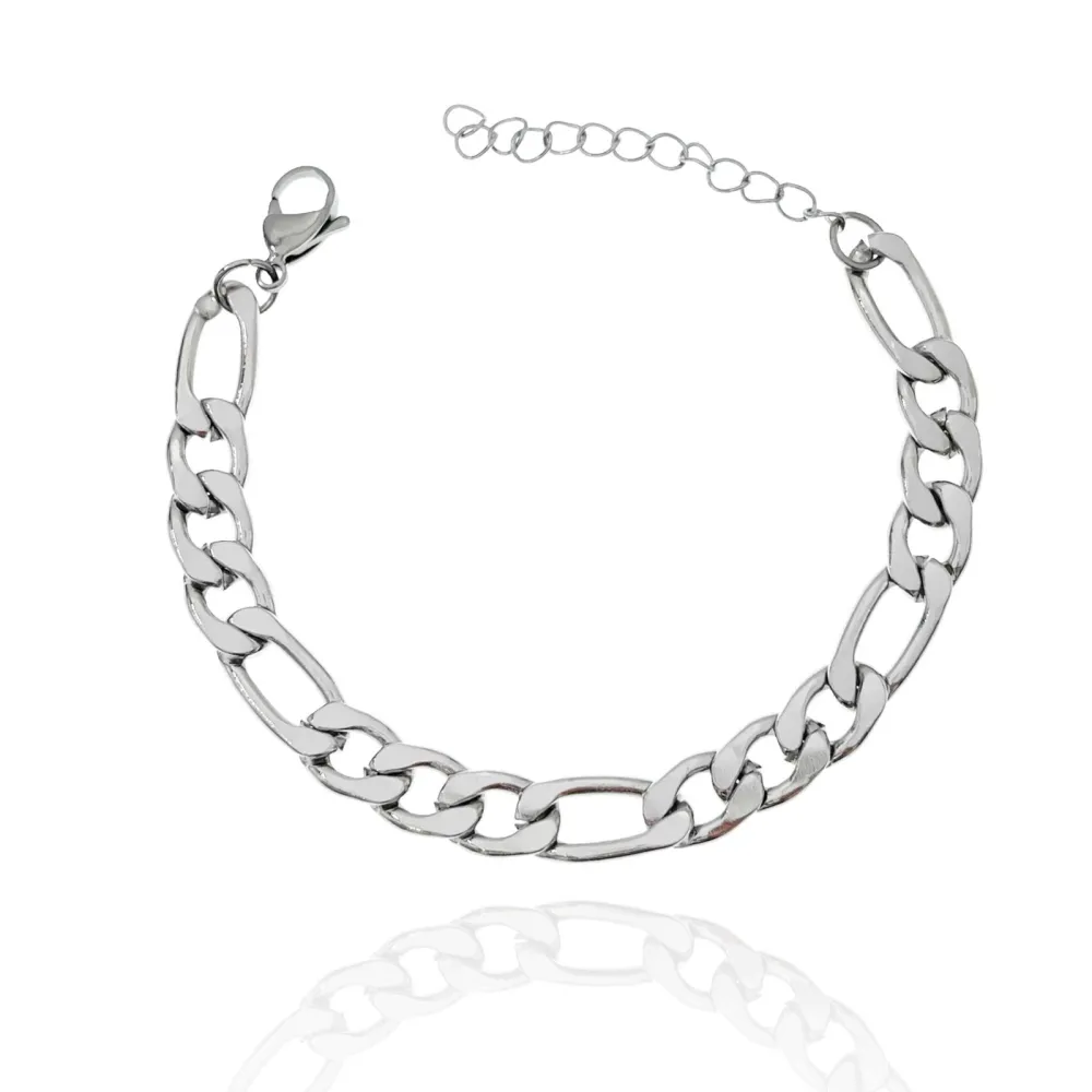 Catena 3+1 Grande -Bracciale in Acciaio - BAU-208-232