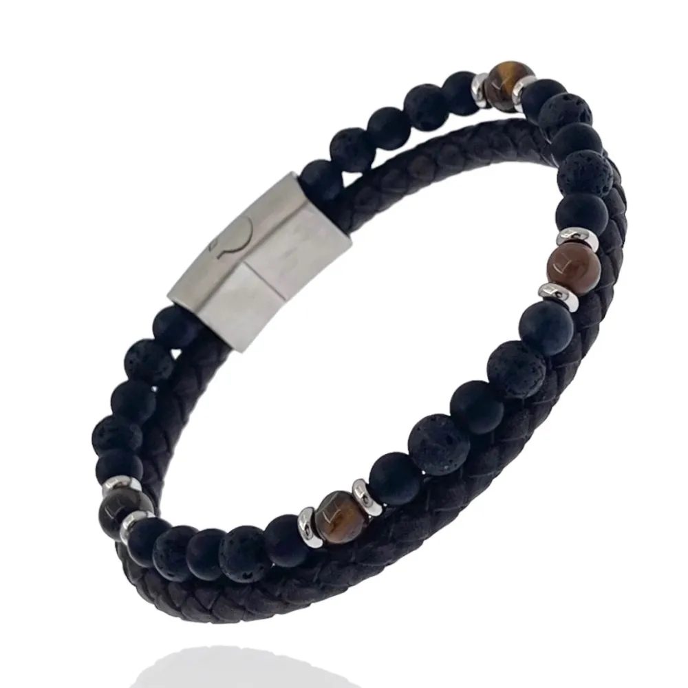 Multifili -Bracciale in Acciaio da Uomo - BAU-600-H257