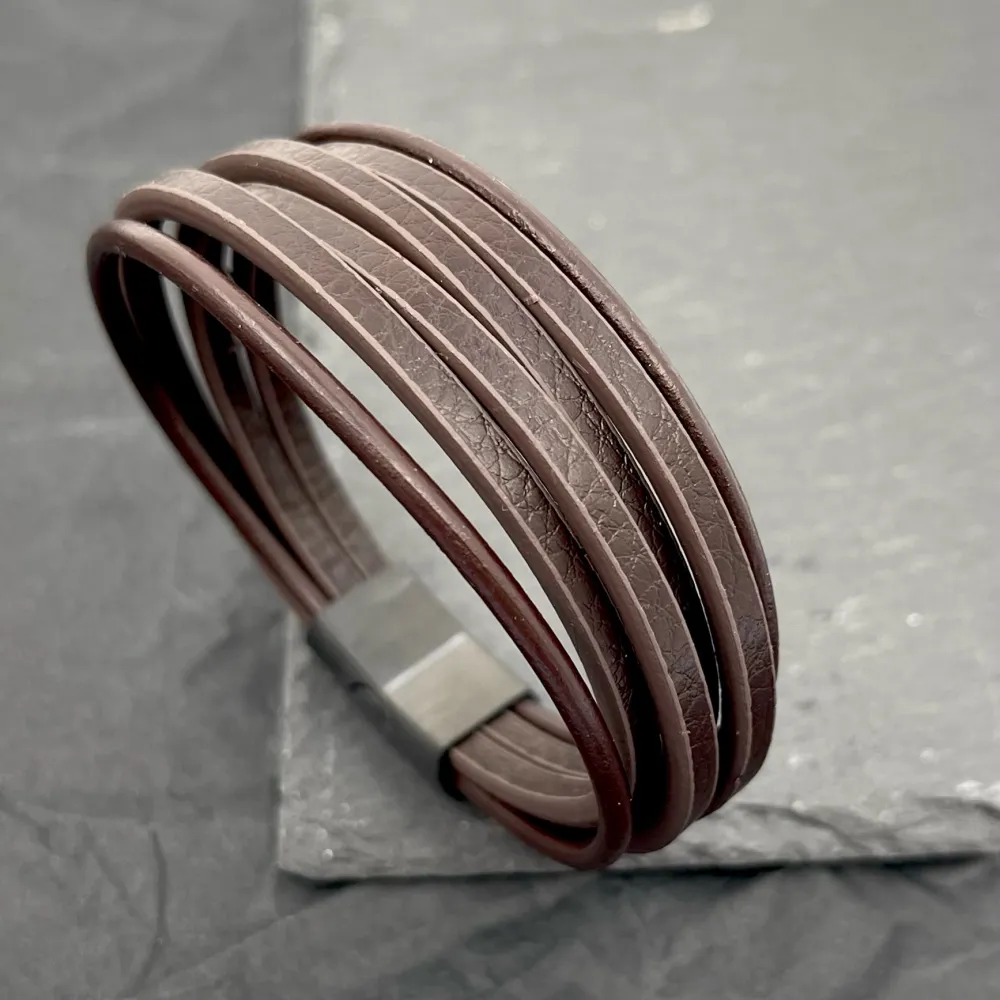 Multifili-Bracciale da Uomo in Acciaio - BAU-720-25